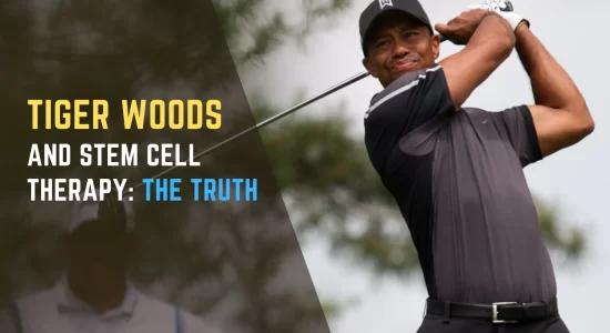 Tiger Woods Regenerative Treatment