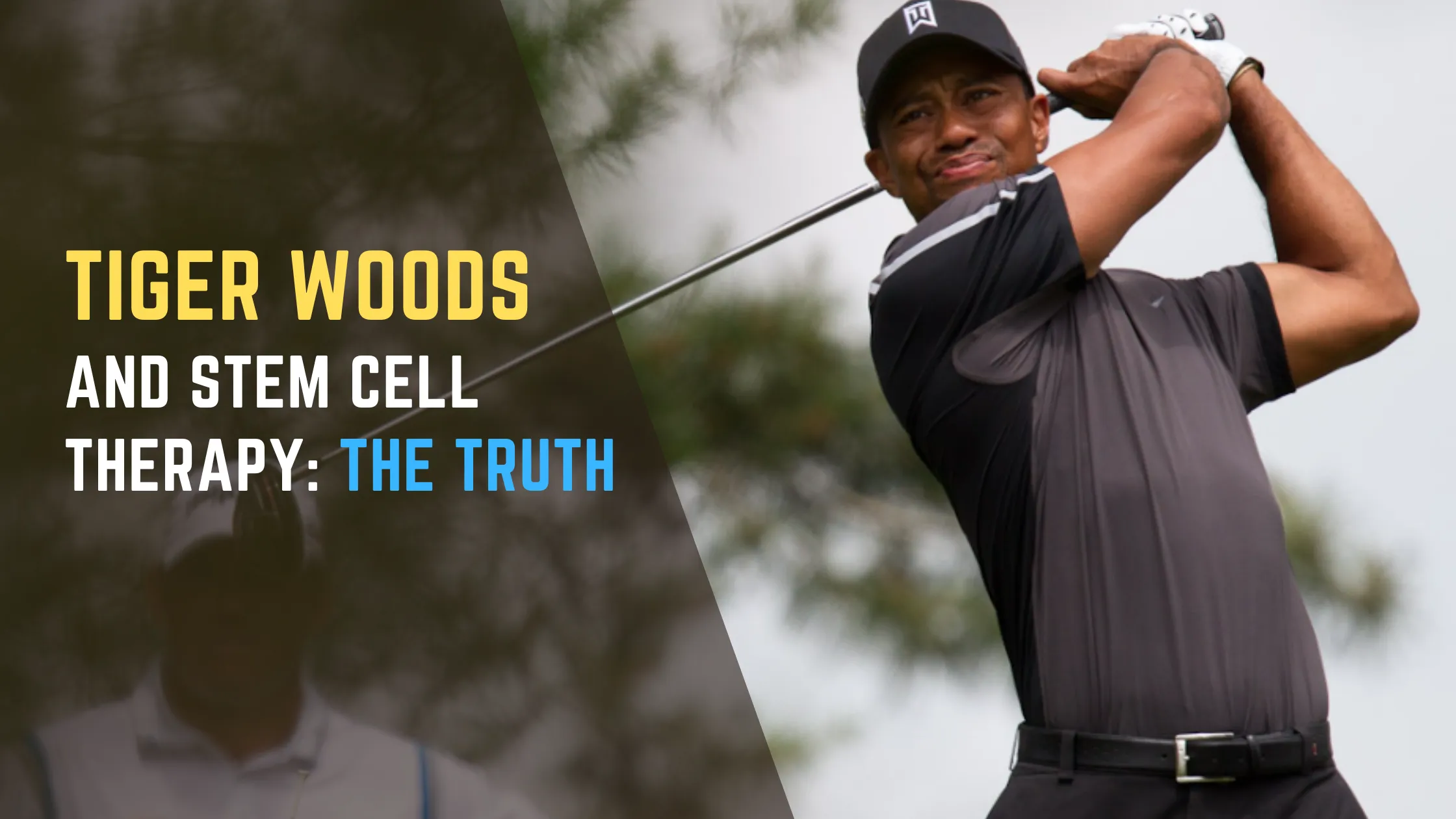 Tiger Woods Regenerative Treatment